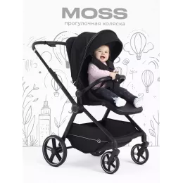 Коляска прогулочная Rant Moss 2025 Black