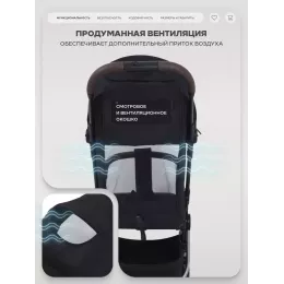 Коляска прогулочная Rant Zeno Black