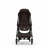 Купить прогулочную коляску Cybex Melio, в цвете Chocolate Brown (серия Carbon)