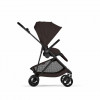 Купить прогулочную коляску Cybex Melio, в цвете Chocolate Brown (серия Carbon)