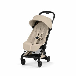 Прогулочная коляска Cybex Coya Style, в цвете Cozy Beige (шасси Matt Black)