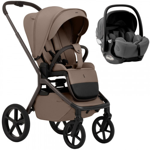 Прогулочная коляска Sweet Baby SBL Orso + автокресло Premier Grey Dark Beige