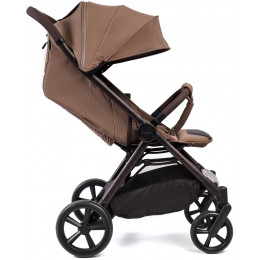 Прогулочная коляска Peppy Vigo с автокреслом Verona Black Mocca мокко