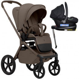 Прогулочная коляска Sweet Baby SBL Orso + автокресло Elegante Plus с базой i-Size ISOFIX DK780 Beige Neo