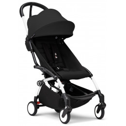 Коляска прогулочная Stokke YOYO3 рама белая White Black