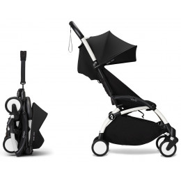 Коляска прогулочная Stokke YOYO3 рама белая White Black