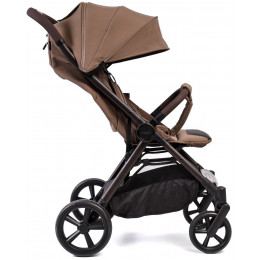 Прогулочная коляска Peppy Vigo с автокреслом Verona Brown и базой Mocca мокко