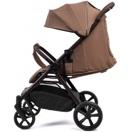 Прогулочная коляска Peppy Vigo с автокреслом Verona Black Mocca мокко