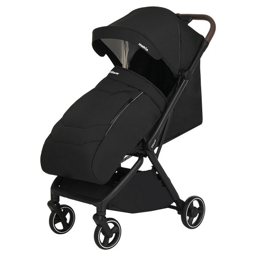 Детская прогулочная коляска Pituso Matrix PU Black New