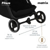 Детская прогулочная коляска Pituso Matrix PU Black New