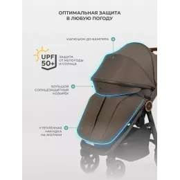 Коляска прогулочная Mowbaby Trail Mocca
