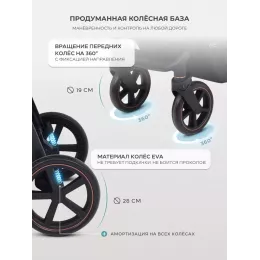 Коляска прогулочная Mowbaby Trail Mocca
