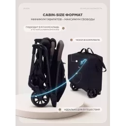 Коляска прогулочная Rant Avion Сarbon Black