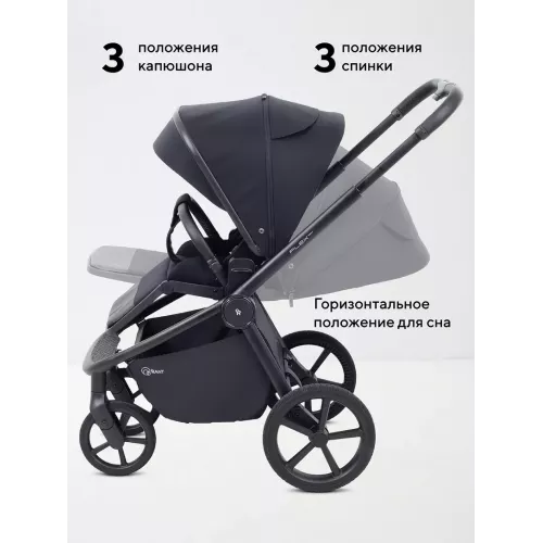 Коляска прогулочная Rant Flex Color Midnight black