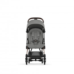Купить прогулочную коляску Cybex Coya, в цвете Mirage Grey (шасси Rose Gold)