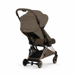 Прогулочная коляска Cybex Coya Style, в цвете Coconut Brown (шасси Rose Gold)