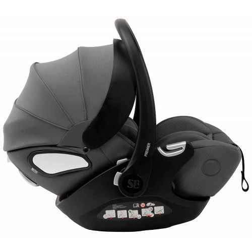 Прогулочная коляска Sweet Baby SBL Orso + автокресло Premier Grey Dark Grey