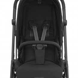 Детская прогулочная коляска Maxi-Cosi Leona² большие колеса 1204390110 Twillic Black черный