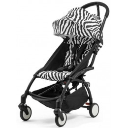 Коляска прогулочная Stokke YOYO3 рама чёрная Black Zebra