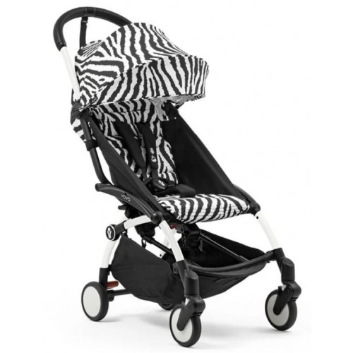 Коляска прогулочная Stokke YOYO3 рама белая White Zebra