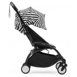 Коляска прогулочная Stokke YOYO3 рама чёрная Black Zebra
