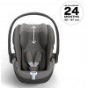 Коляска Cybex Coya Rosegold Frame Cloud T i-Size Mirage Grey Mirage Grey с дождевиком и бампером