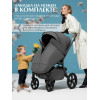 Прогулочная коляска Sweet Baby SBL Orso + автокресло Premier Grey Dark Grey