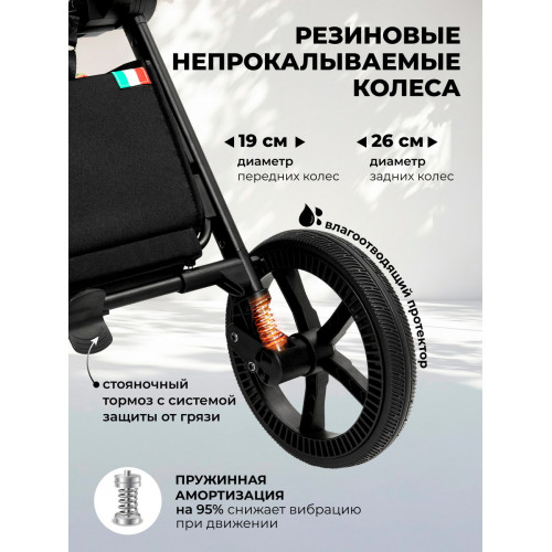Прогулочная коляска Sweet Baby Stella 427300 Green