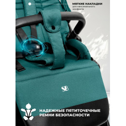 Прогулочная коляска Sweet Baby Stella 427300 Green