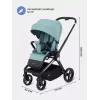 Коляска прогулочная Mowbaby Finch Green