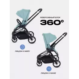 Коляска прогулочная Mowbaby Finch Green