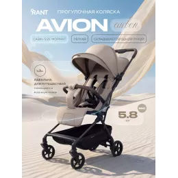 Коляска прогулочная Rant Avion Сarbon Cacao
