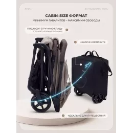 Коляска прогулочная Rant Avion Сarbon Cacao