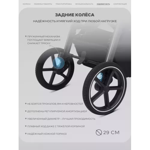 Коляска прогулочная Rant Caspia Soft 2026 Forest green