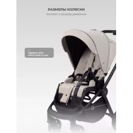Коляска прогулочная Rant Flex 2025 RA078 Stone