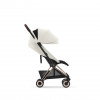 Купить прогулочную коляску Cybex Coya, в цвете Off White (шасси Rose Gold)