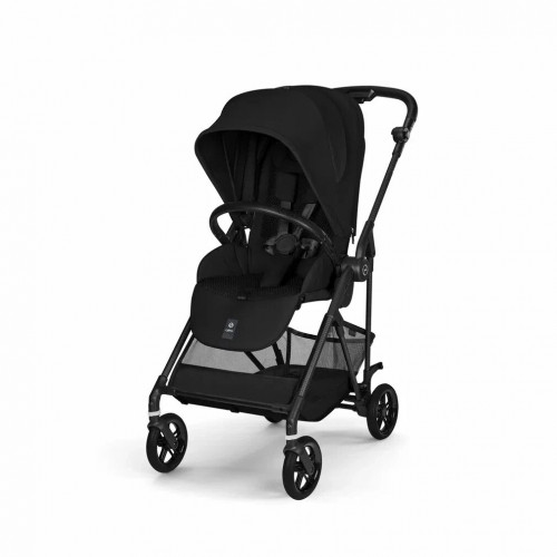 Купить прогулочную коляску Cybex Melio, в цвете Magic Black (серия Carbon)