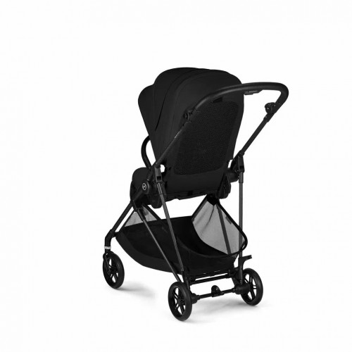 Купить прогулочную коляску Cybex Melio, в цвете Magic Black (серия Carbon)