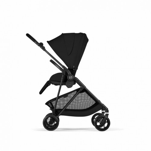 Купить прогулочную коляску Cybex Melio, в цвете Magic Black (серия Carbon)