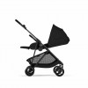 Купить прогулочную коляску Cybex Melio, в цвете Magic Black (серия Carbon)