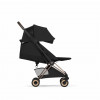 Прогулочная коляска Cybex Coya Style, в цвете Sepia Black (шасси Rose Gold)