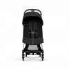 Прогулочная коляска Cybex Coya Style, в цвете Sepia Black (шасси Rose Gold)