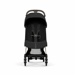 Прогулочная коляска Cybex Coya Style, в цвете Sepia Black (шасси Rose Gold)