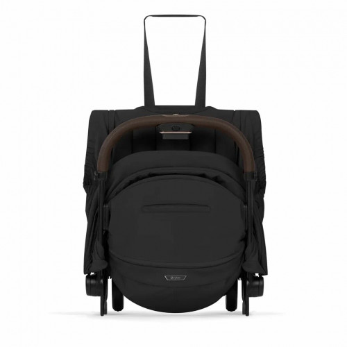 Прогулочная коляска Cybex Coya Style, в цвете Sepia Black (шасси Rose Gold)