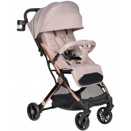 Детская прогулочная коляска Farfello Comfy Go Comfort Chrome бежевый new