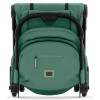 Коляска Cybex Coya Matt Black Frame Aton S2 i-Size Hibiscus Red Leaf Green с дождевиком и бампером