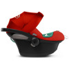 Коляска Cybex Coya Matt Black Frame Aton S2 i-Size Hibiscus Red Leaf Green с дождевиком и бампером