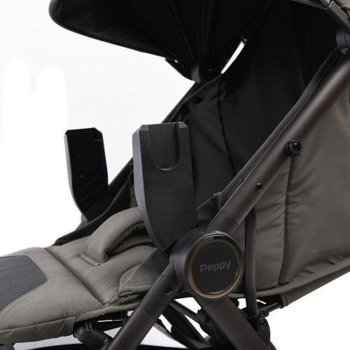 Прогулочная коляска Peppy Vigo с автокреслом Verona Beige Antrazit антрацит