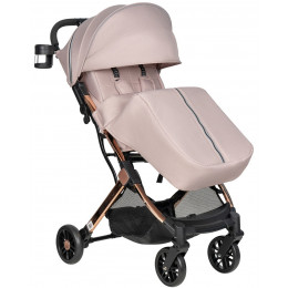 Детская прогулочная коляска Farfello Comfy Go Comfort Chrome бежевый new