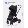 Коляска прогулочная Mowbaby Finch Black